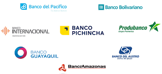 Bancos aceptados en Ecuador